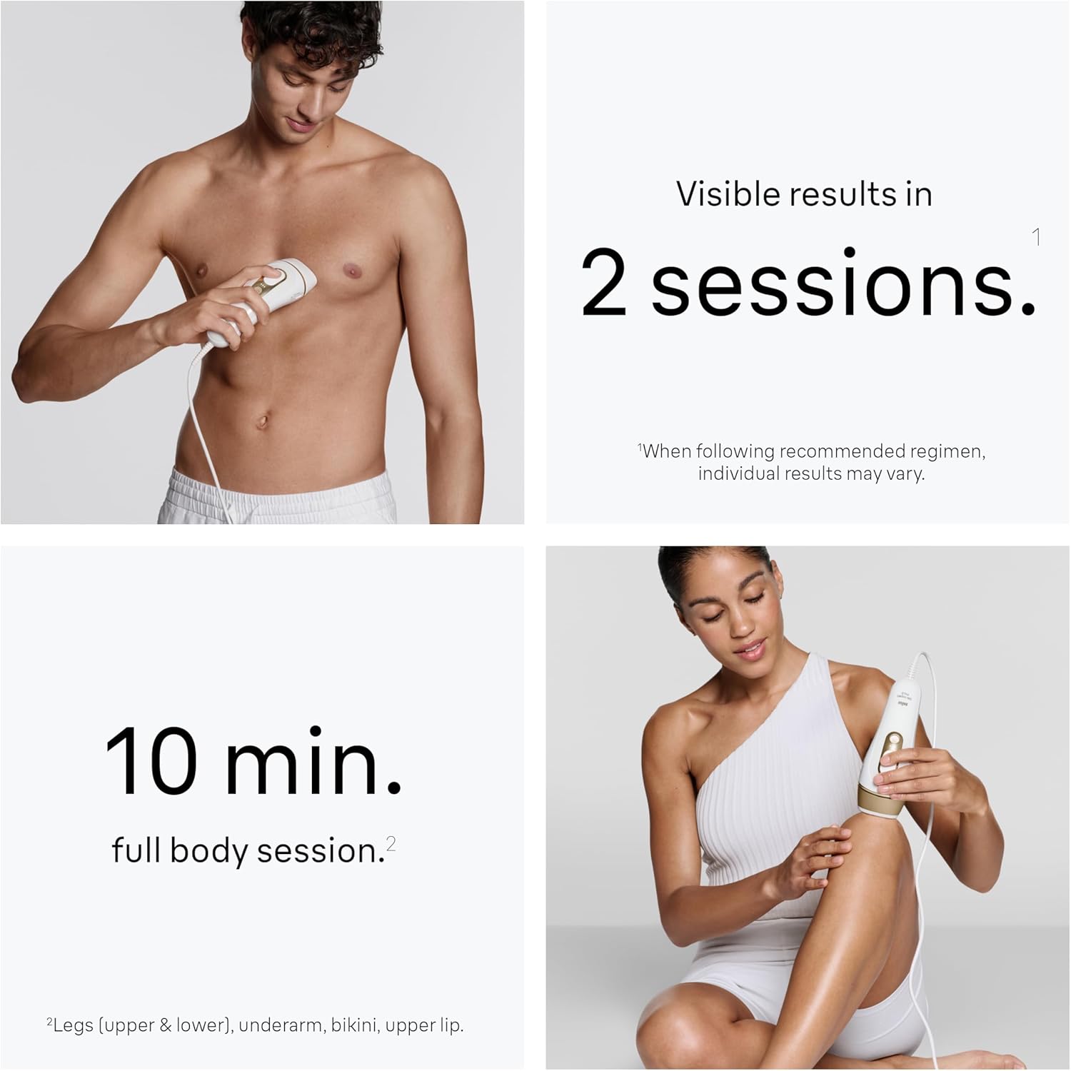 Braun IPL, Silk·Expert Pro 5, IPL Hair Removal for Women and Men, Permanent Laser Hair Reduction At-Home, 4 Heads, IPL5347
