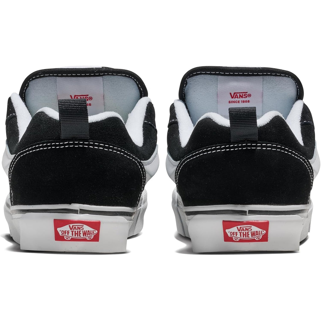 Vans Unisex Knu Skool Shoe - '90S Retro Puffy Low-Top Fashion Sneakers For Men & Women Black/True White