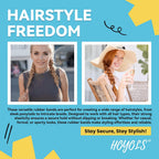 Hoyols Clear Hair Ties, 1500Pcs Mini Clear Elastic Hair Bands For Girls Women, Small Rubber Bands For Ponytails Braids Hairstyles, No Damage Hair Elastics, 1 Inch Tpu