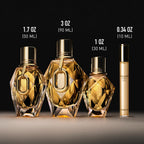 Rabanne Million Gold For Her Eau de Parfum - Long Lasting Refillable Designer Perfume for Women with Sparkling Rose, White Flowers & Salty Mineral Musk - Luxury Fragrance