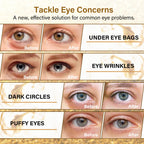 Gold Cucumber Under Eye Patches - 60 Pcs Hydrogel Eye Mask For Dark Circles & Wrinkles, With Collagen, Hyaluronic Acid & Castor Oil - Hydrating & Smoothing Treatment Gift Set For Men & Women