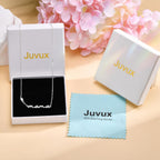 Mama Necklace for Women Mom Jewelry-S925 Sterling Silver Heart Zircon Birthstone Adjustable Trendy Dainty Pendant for Wife Grandmother Birthday Mother's Day Anniversary Christmas