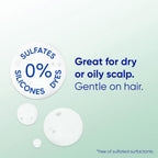 Head & Shoulders Anti-Dandruff Shampoo, Bare Soothing Hydration Twin Pack, 1% Pyrithione Zinc, Dry Scalp Relief, Free Of Sulfates, Silicones, Dyes, 13.5 Fl Oz Each