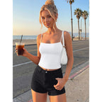 Women's Double Lined Camisole Tank Tops - Adjustable Spaghetti Strap Sleeveless Top, Basic Tank for Layering