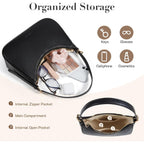 Missnine Purses for Women, Shoulder Bag Small Handbags Vegan Leather Underarm Bags Trendy Hobo Cute Clutch Purse