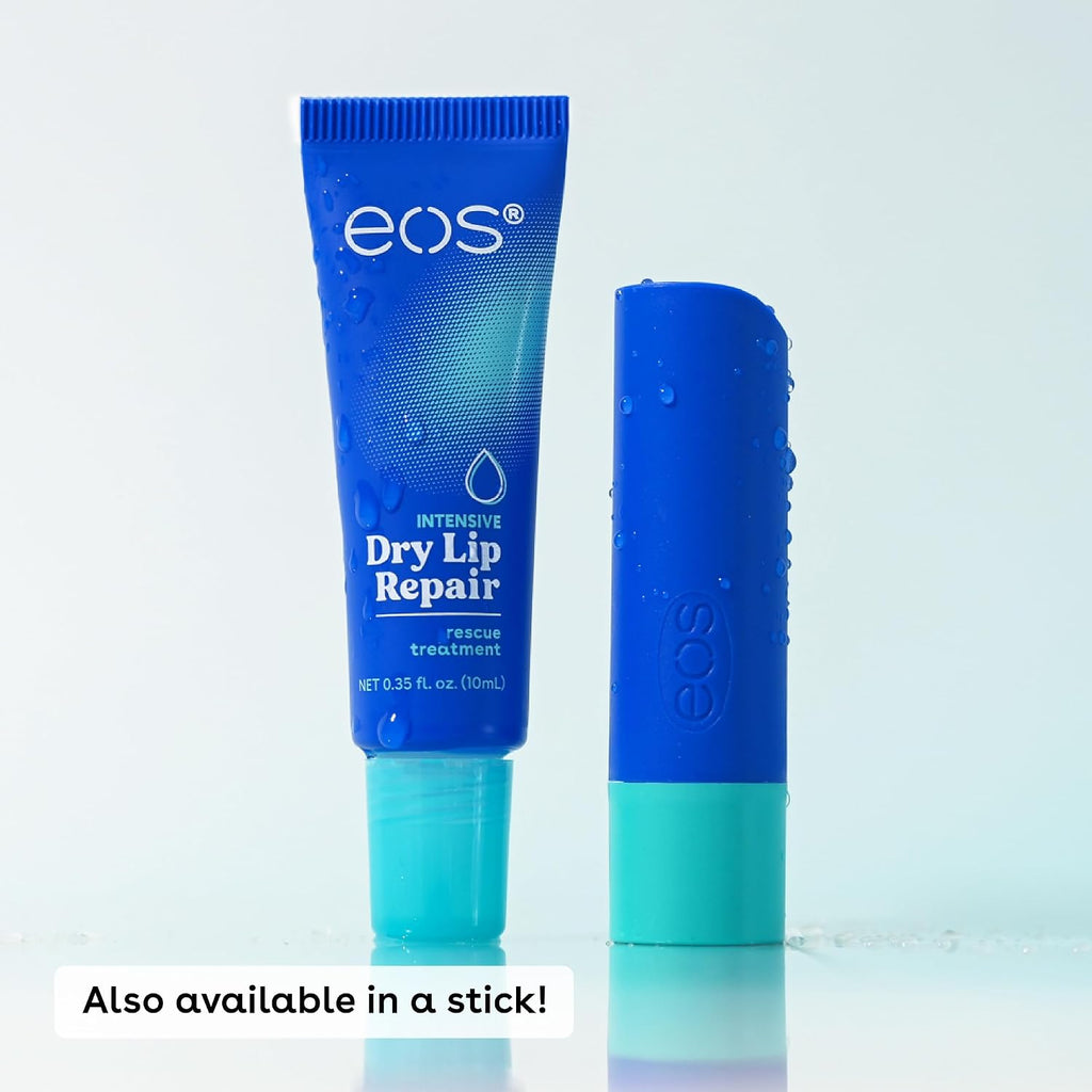 Eos The Hero Lip Repair, Extra Dry Lip Treatment, 24Hr Moisture, Overnight Lip Treatment, Natural Strawberry Extract, 0.35 Fl Oz