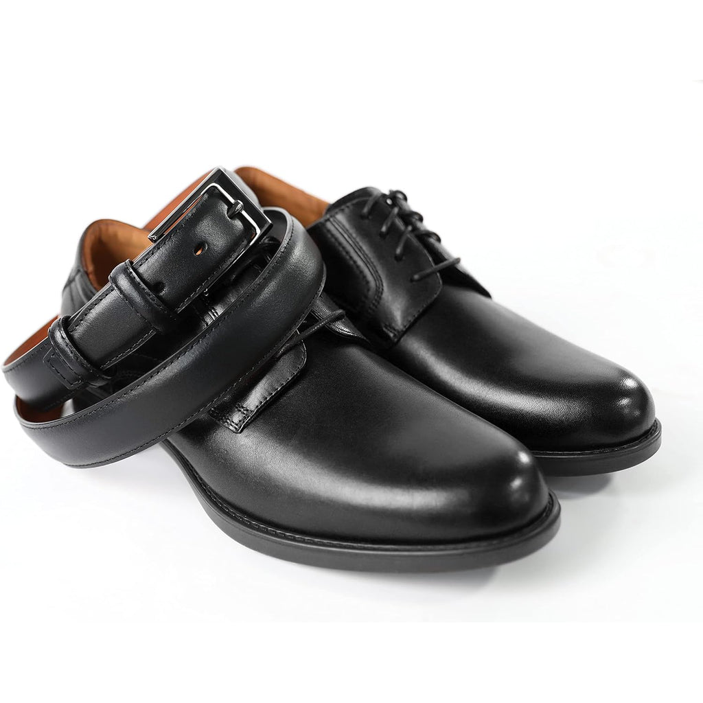 Chaoren Mens Belts Leather Gift For Men - Ideal Match For Mens Dress Shoes