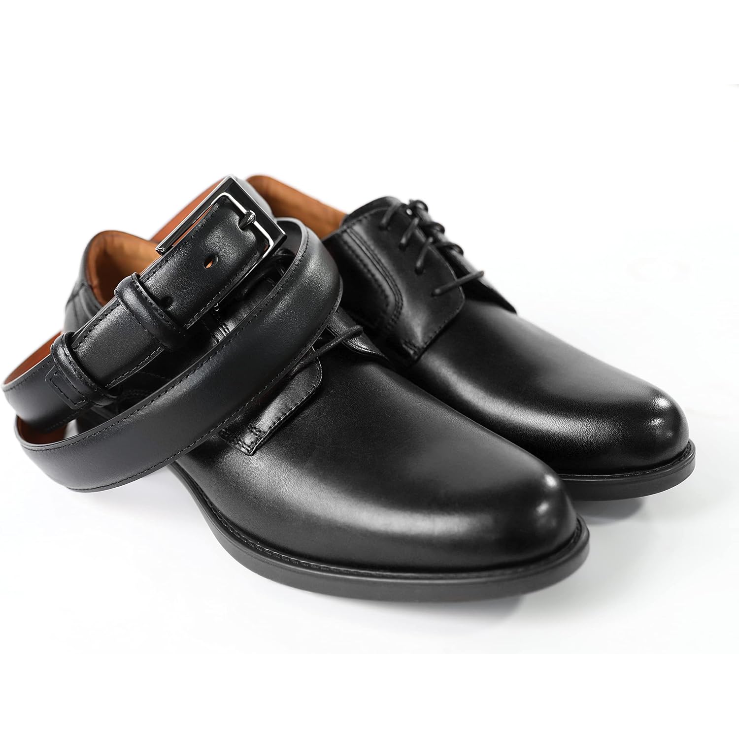 Chaoren Mens Belts Leather Gift For Men - Ideal Match For Mens Dress Shoes
