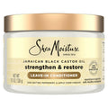 SheaMoisture Jamaican Black Castor Oil Leave In Conditioner 100% Pure Jamaican Black Castor Oil For Damaged Hair to Soften and Detangle Hair 11.5 oz