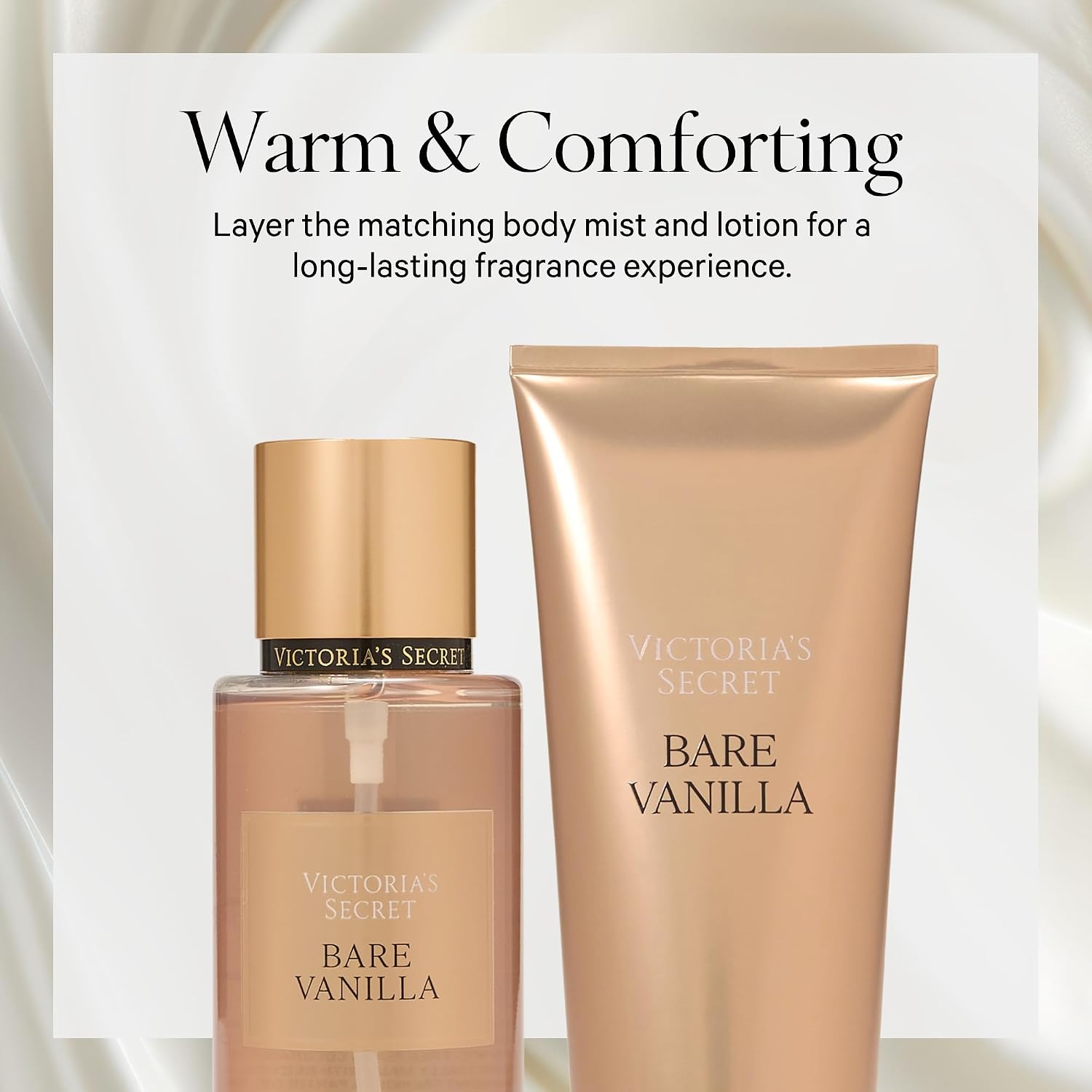 Victoria'S Secret Bare Vanilla Nourishing Hand & Body Lotion For Women, Notes Of Soft Cashmere (8 Oz)