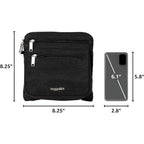 Baggallini Securtex Anti-Theft Large Crossbody
