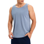 Oygsieg 6 Pack Men'S Quick Dry Workout Tank Tops Breathable Gym Sleeveless Muscle Shirts For Active Men