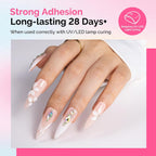 MelodySusie Handheld UV Light for Gel Nails and Nail Rhinestone Glue, ART01R Cordless Gel X Nail Lamp Rechargeable with LCD Display Flash Cure Nail Dryer for Nail Art Design Decoration DIY at Home