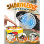 Zoomsnail Electric Can Opener, Automatic Rechargeable Can Openers With One-Touch Smooth Edge & Magnetic Lid - Hands-Free Easy-Grip Opener For Seniors With Arthritis And Most Cans