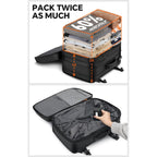 70L Travel Backpack With Vacuum Compression System | 70L Vacuum Backpack, 2 Detachable Tpu Bags, Tsa Lock, Fits 16" Laptop, Water-Resistant Travel & Business