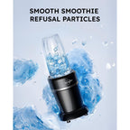 Sangcon 1000W Smoothie Blender For Kitchen, Blenders For Smoothies With (3) Cups (2) Spout Covers (1) Storage Cap (1) To-Go Cap, Portable Blender For Shakes, Ice Crushing, Frozen Drinks, Spices