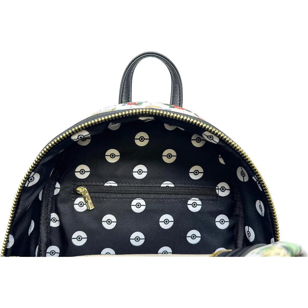 Loungefly Pokemon Eeveelutions Tattoos Print Womens Shoulder Bag Handbag Purse