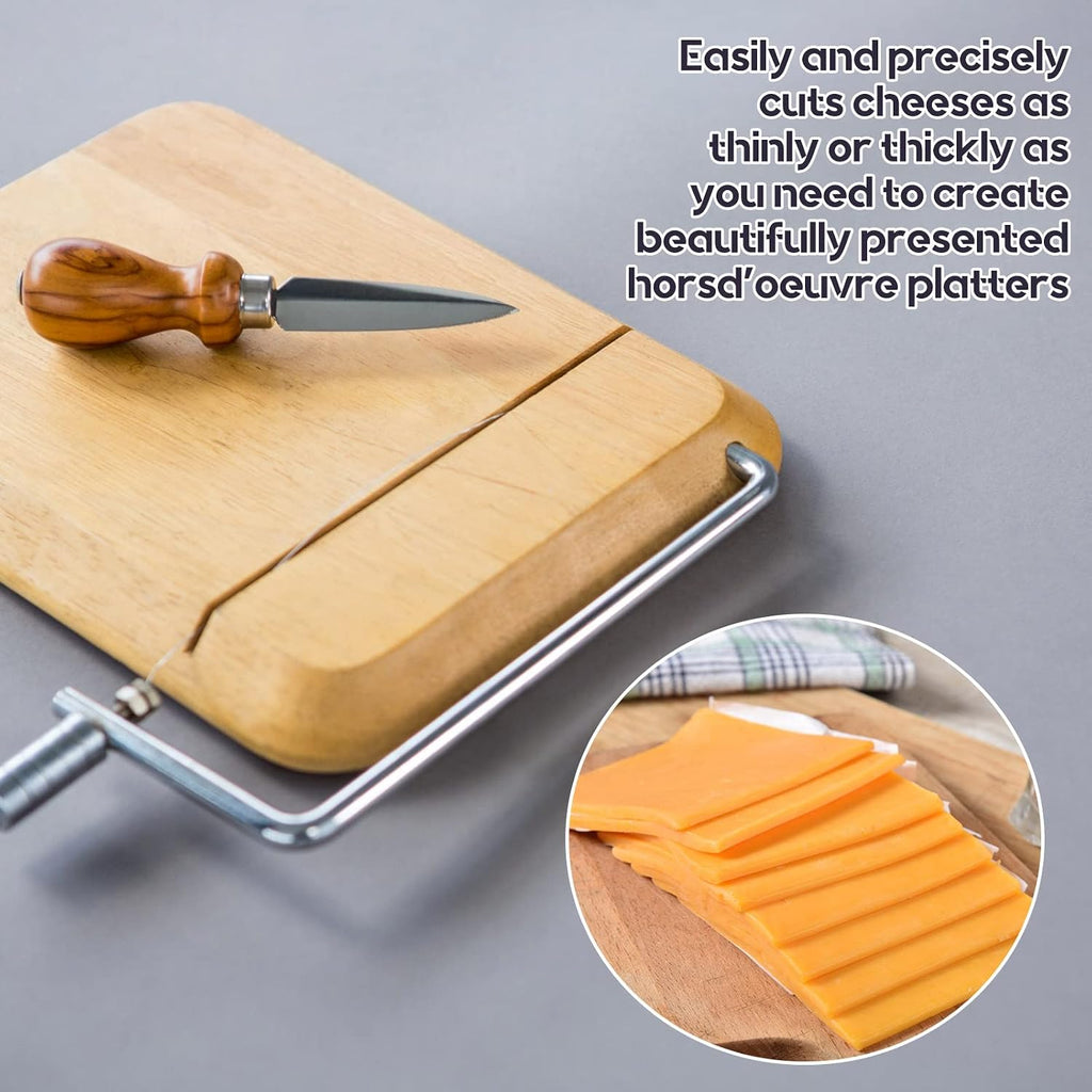 Nuanchu 10 Pcs Cheese Slicer Wire Replacement Block Cheese Cutter Wire For Polished Marble(Style 1)