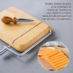 Nuanchu 10 Pcs Cheese Slicer Wire Replacement Block Cheese Cutter Wire For Polished Marble(Style 1)