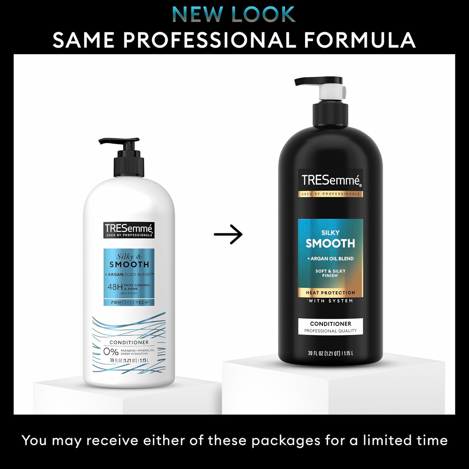 TRESemmé Smooth and Silky Conditioner with Pump, 39 oz