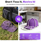 Hat Washer Cage For Washing Machine – Baseball Cap Cleaner Rack For Washer & Dishwasher, Structured Cap Shaper & Protector For Hats – 1 Pack (Assembly Required)