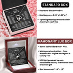 Jewelry To My Wife - The Best Thing That Ever Happened To Me, Forever Love Necklace, Gift for Her, Romantic Christmas Birthday Valentine Gift