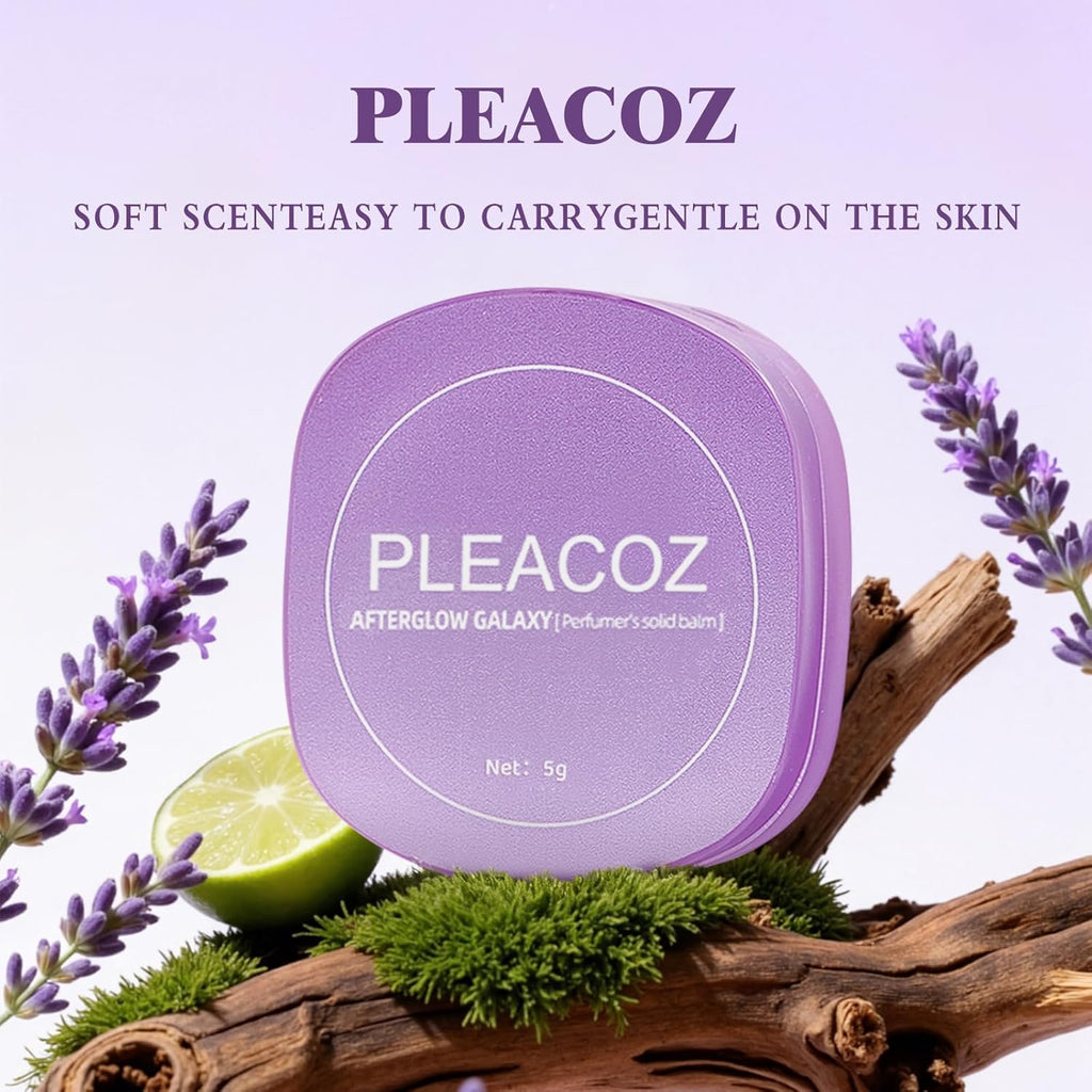 Solid Perfume Balm for Women, Light Enchanting Floral Scent, Natural Ingredients, Gentle Non-Irritating, Portable Travel Size for Daily Wear