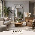 71"X32"Floor Mirror Full Length,Arched Full Length Mirror With Stand,Full Body Mirror,Hanging Or Large Leaning For Bedroom Living Room Black