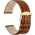 Wocci Quick Release Watch Band, Distressed Genuine Leather, Stainless Steel Buckle, Strap Width 18Mm 19Mm 20Mm 22Mm 24Mm