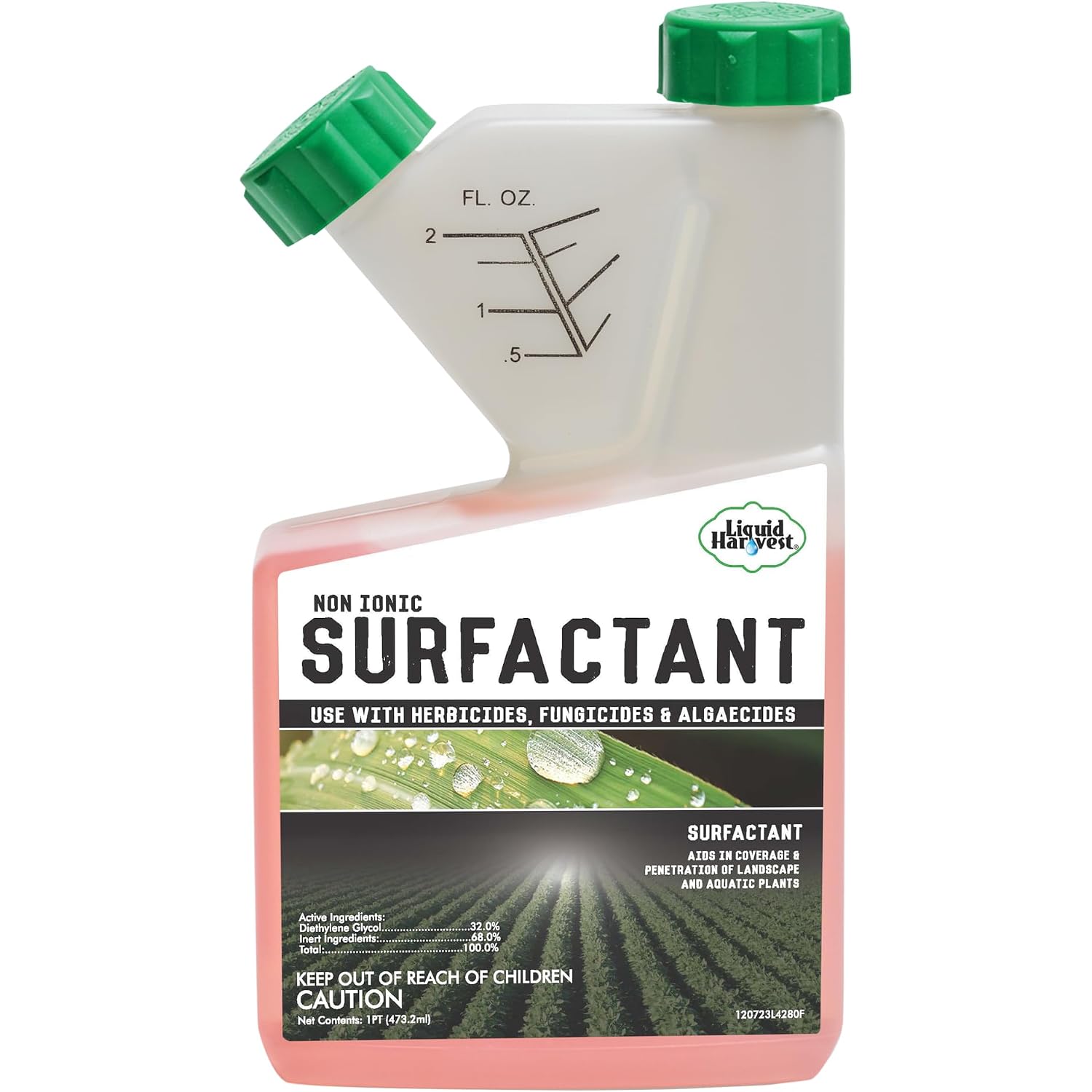Concentrated Surfactant For Herbicides Non-Ionic 16Oz, Increase Product Coverage, Increase Product Penetration, Increase Product Effectiveness