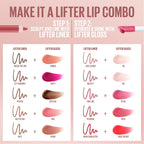 Maybelline Lifter Gloss, Hydrating Lip Gloss with Hyaluronic Acid, Ice, Pink Neutral, 0.18 Ounce