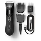MANSCAPED® The Lawn Mower® 4.0 PRO - Groin & Body Hair Trimmer, Updated SkinSafe® Trimmer Blade, Waterproof Wet/Dry Groomer, USB-C & Wireless Charging Compatible, Men’s Ball Shaver with Travel Lock