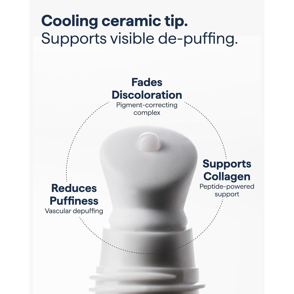 Remedy Dark Circles Reducing Advanced Eye Cream | Undereye Discoloration Treatment | Caffeine, Kojic Acid, Niacinamide, Marine Algae Complex | By Dermatologist Dr. Shah, 0.5 Fl. Oz