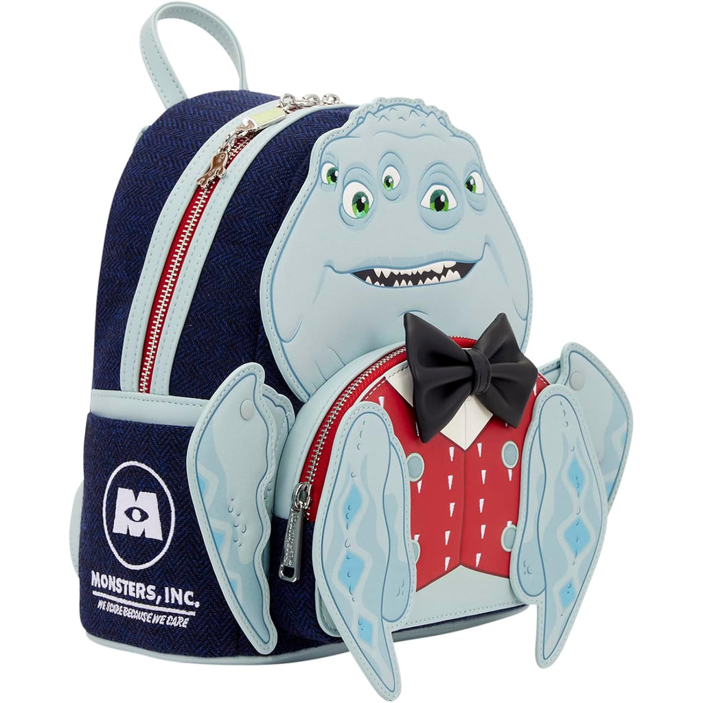 Loungefly Disney: Pixar - Monsters, Inc. - Henry J. Waternoose - Cosplay Mini Backpack With Zipper Charm - Collectible Bags