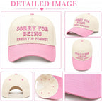 Vintage Canvas Embroidery Funny Hats Put It On My Husband'S Tab Hat Adjustable Baseball Cap For Men Women