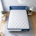 12 Inch Hybrid Queen Mattress In A Box – Fiberglass-Free Soft Plush Bed With Gel Memory Foam & Pocket Springs, Back Pain Relief, Certipur-Us Certified