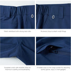 Bassdash 10.5” Mens Fishing Cargo Shorts Quick Dry Upf 50+ Water Resistant Fp01M
