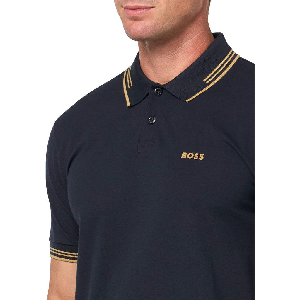 Boss Men'S Paul Modern Essential Polo