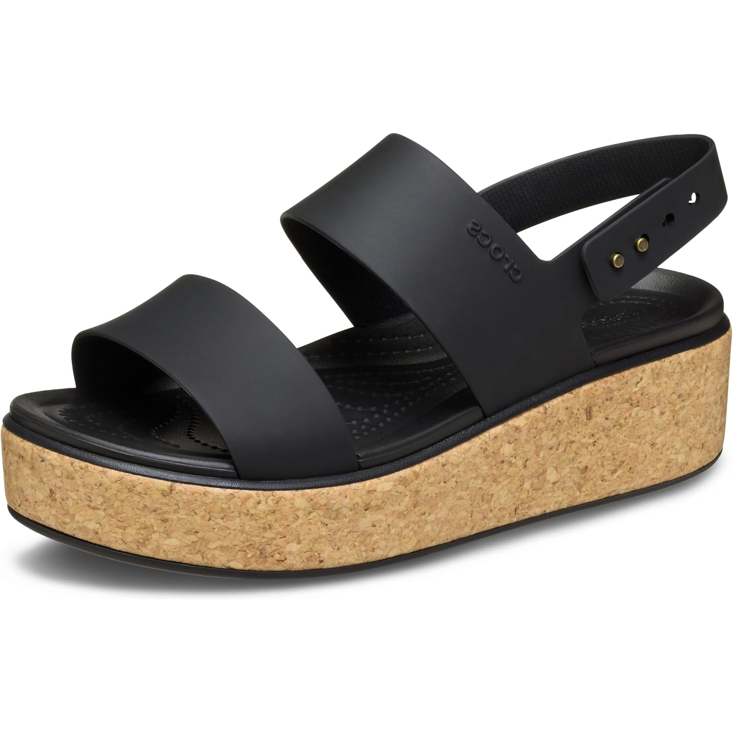 Crocs Women'S Brooklyn Cork Low Wedge