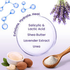 Foot Peeling Mask (6 pairs) Exfoliating Foot Mask for Dry Cracked Feet with Lavender & Shea Butter, Dead Skin & Callus Remover for Feet, Exfoliating Socks for Women & Men, One Size Fits Most