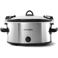 Crock-Pot Sccpvl600S Cook' N Carry 6-Quart Oval Manual Portable Slow Cooker, Silver