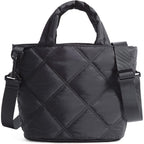 Bagsmart Crossbody Bags For Women, Lightweight Purses For Women, Quilted Puffer Tote Handbags For Daily Use,Shop,Travel