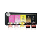Versace Perfume For Women Gift Set –Mini Variety Splashes, 5 Piece 0.17 Oz Each