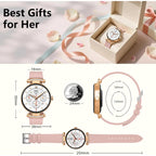 Smart Watches for Women,Answer/Make Call,1.32" AMOLED Ultra-Clear Screen Women Watch with Heart Rate,Sleep Monitor, Fitness Watch for Samsung/Android/iOS,100+ Sports Mode,3ATM Waterproof