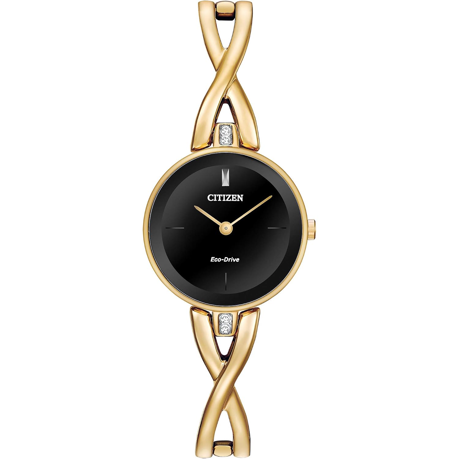 Citizen Eco-Drive Axiom Womens Watch, Stainless Steel, Crystal