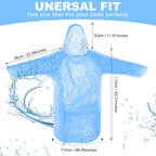 150 Pack Of Adult Rain Ponchos With Hood, Disposable Rain Ponchos, Plastic Raincoat Poncho For Adult Homeless