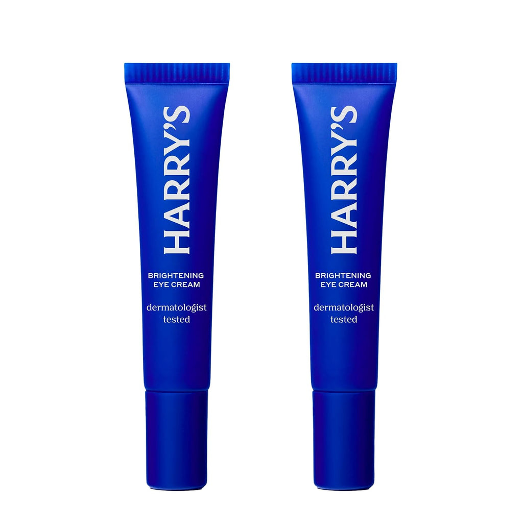 Harry'S Eye Cream For Men, Brightening Under Eye Cream For Dark Circles, 0.5 Fl. Oz, Pack Of 2