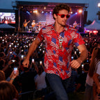 Fanient Mens Hawaiian Shirt Summer 3D Print Casual Short Sleeve Button Down Graphic Aloha Dress Shirts