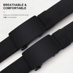 2-Pack 1.5" Stretch Ratchet Belt For Men, Trim To Fit