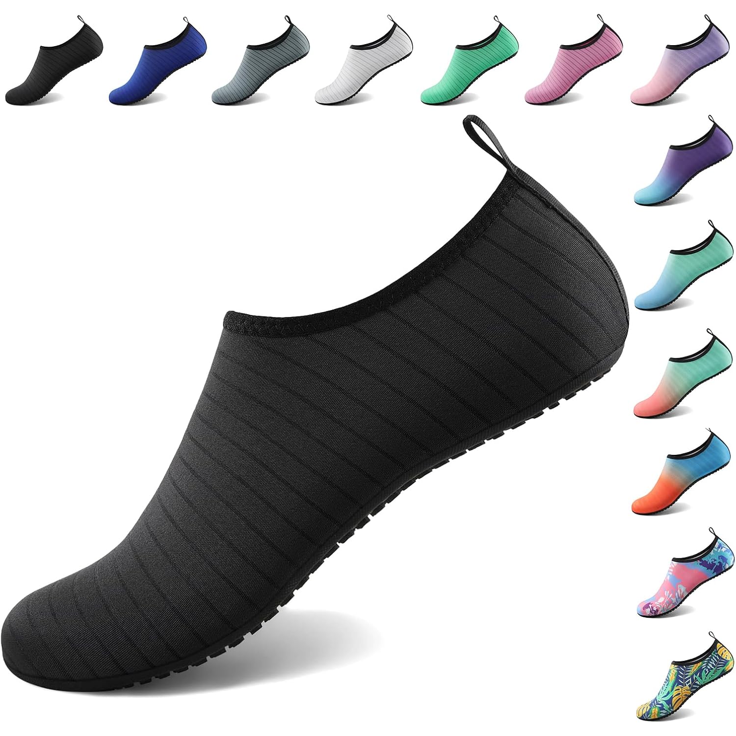 Tanamo Water Shoes For Women Men For Swim Pool Beach Camping Cruise Vacation Quick-Dry Aqua Socks Barefoot Yoga Travel Accessories Must Haves Zapatos De Agua 2026 New